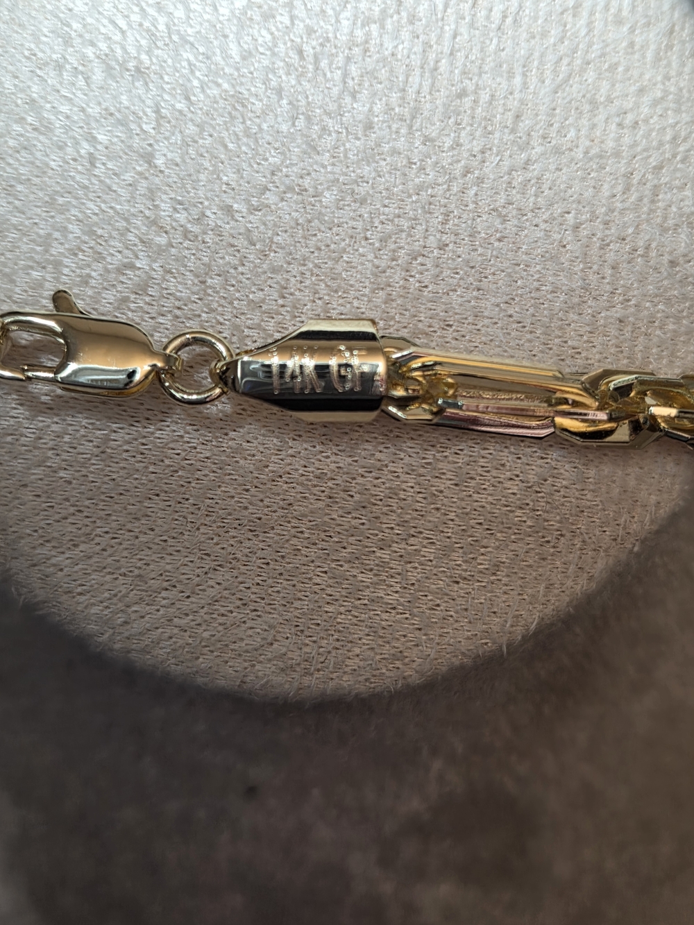 14kt Gold Filled Italian Milano Rope Necklace,  16in. - Picture 5 of 7